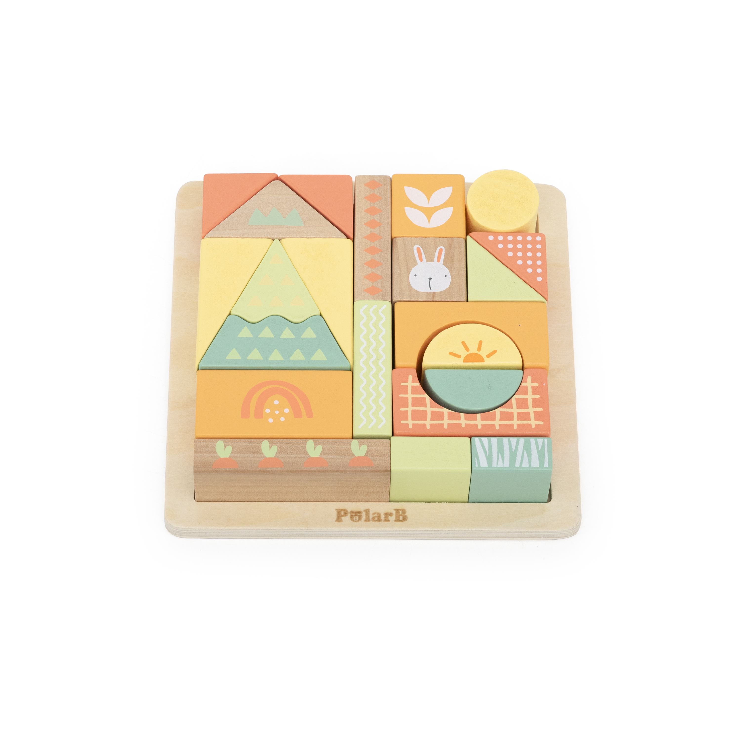 バニーシリーズ   つみきパズルブロック